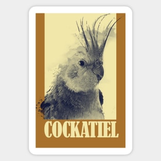 Cockatiel Parrot Lover Sticker